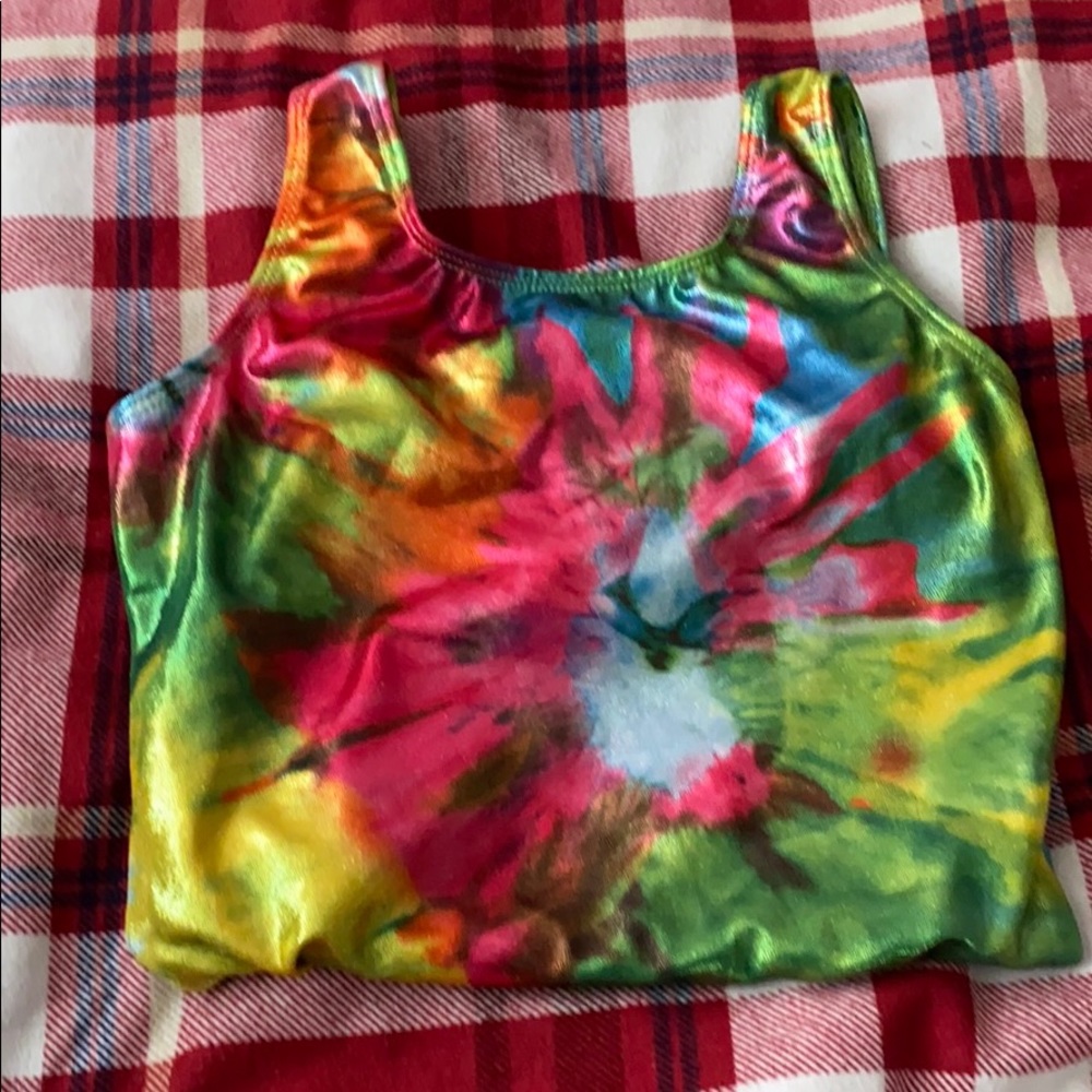 Gk Elite Tie-dye leotard